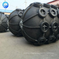 Pneumatic Rubber Used Yokohama Fenders With Tyre-Chain Net